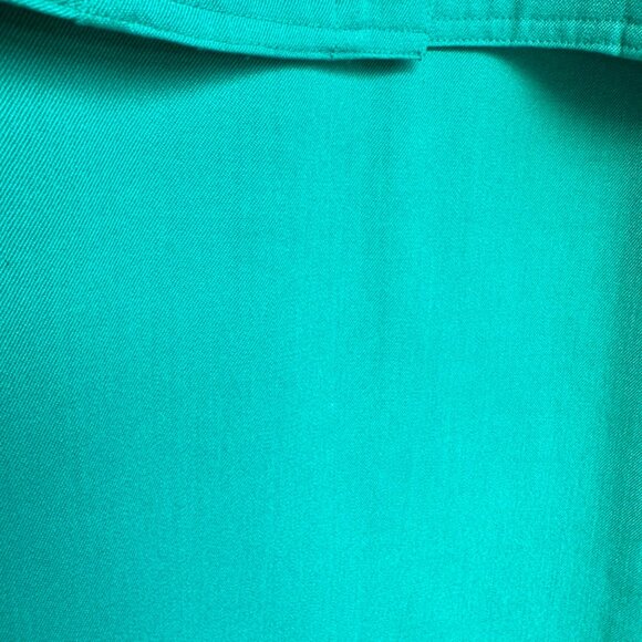 Vintage Teal Green 90s Power Skirt Suit - Picture 7 of 15